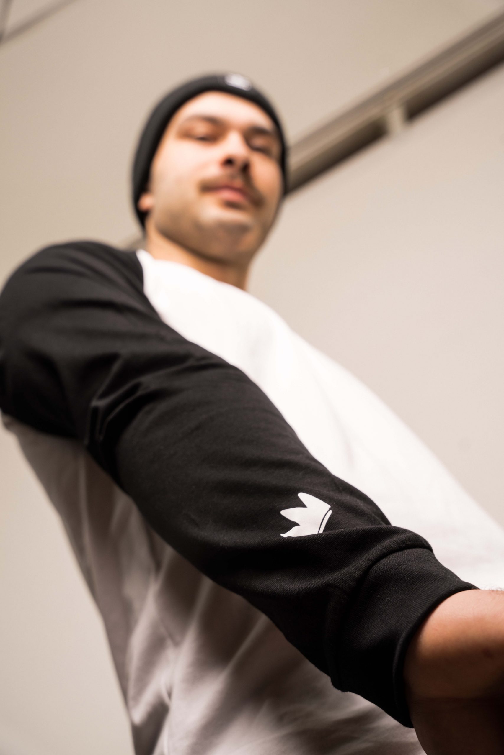 Duke of Shred weiß/schwarz Long Sleeve – Bild 3