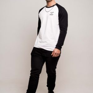 Duke of Shred weiß/schwarz Long Sleeve