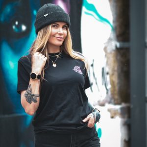 Girls Shred T-Shirt schwarz - Design by Jannaluna.Tattoo