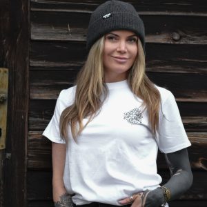 Girls Shred T-Shirt weiß - Desing by Jannaluna.Tattoo