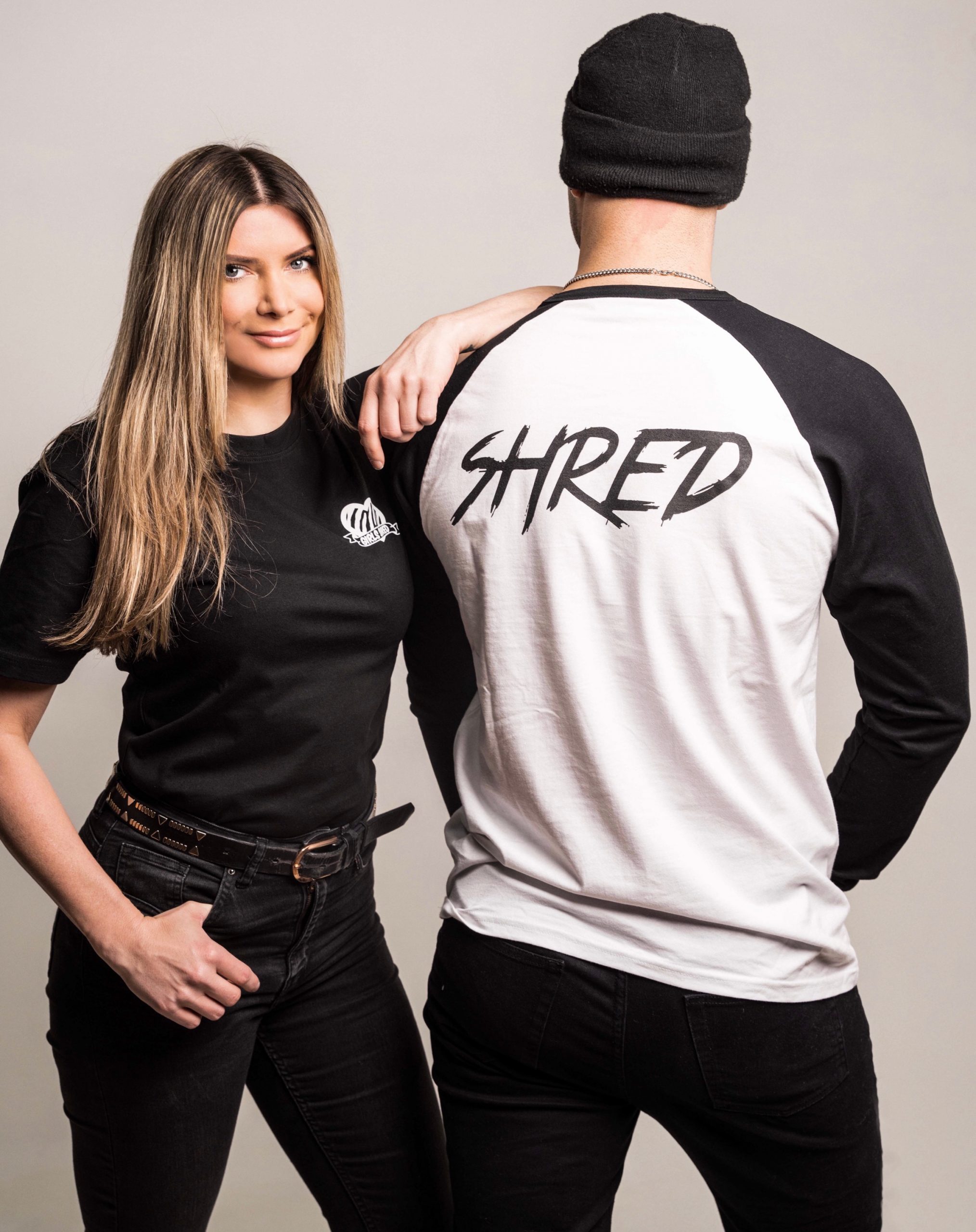 Duke of Shred weiß/schwarz Long Sleeve – Bild 2